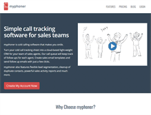 Tablet Screenshot of myphoner.com